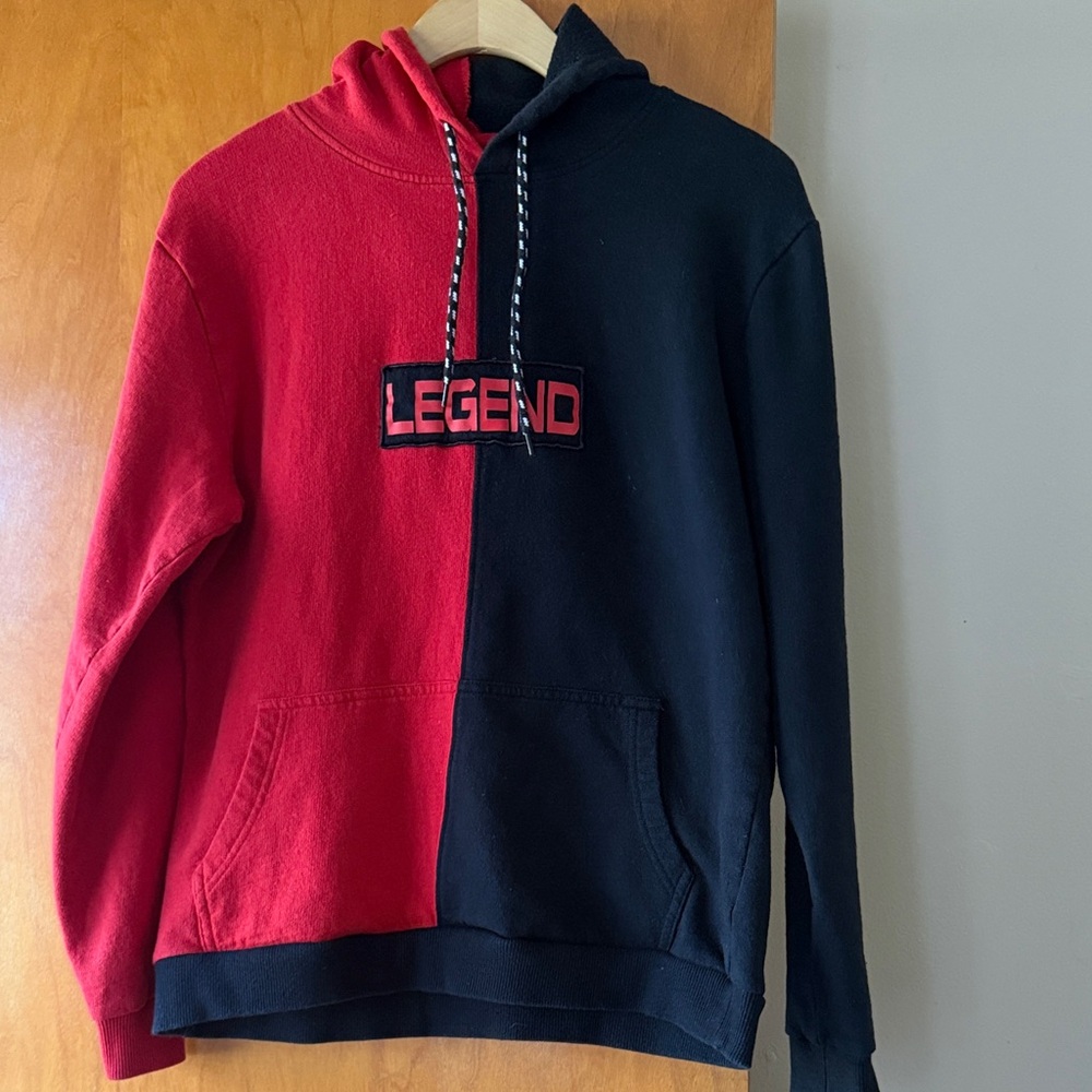 Red and Black Men's Sweater